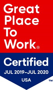2019 Great Place to Work Certified 2019 Great Place to Work Certified Logo